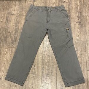 Men's Charcoal Cargo Pants